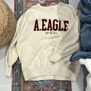 American Eagle Women's Beige Sweater